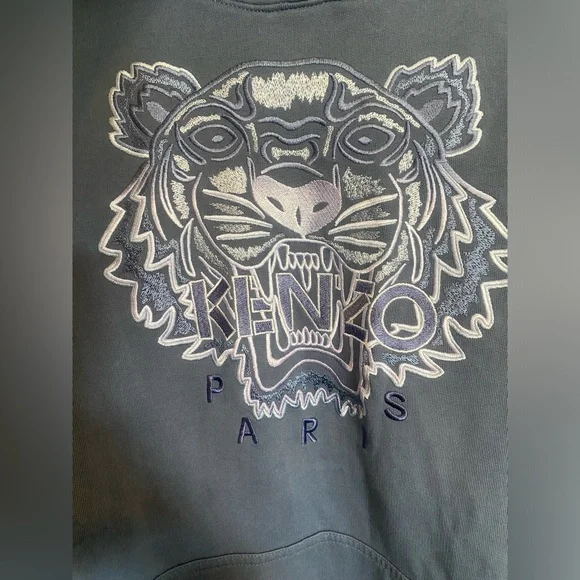 Kenzo SS21 Icon Festive Tiger Logo Hoodie - Picture 8 of 15